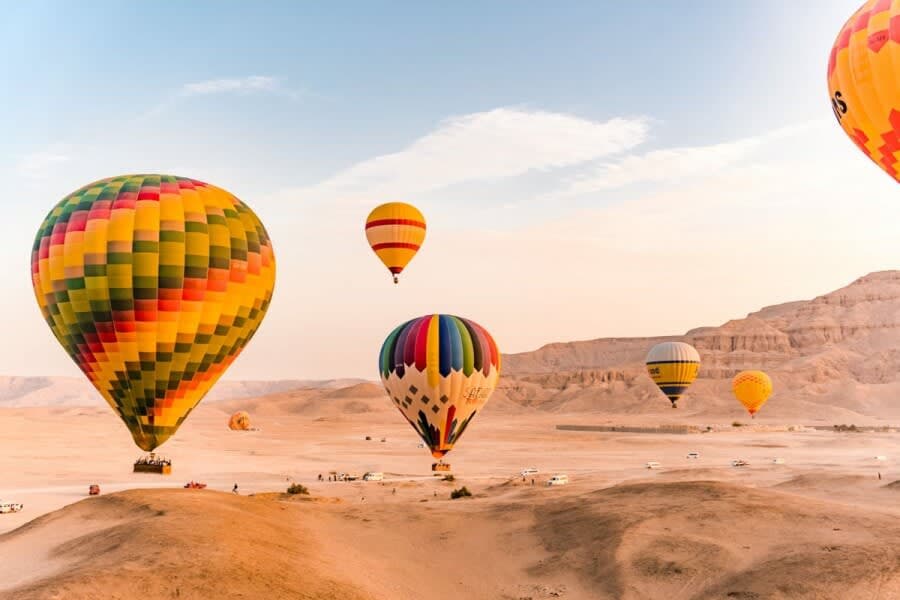 Paseo en Globo Aerostático al Amanecer en Luxor